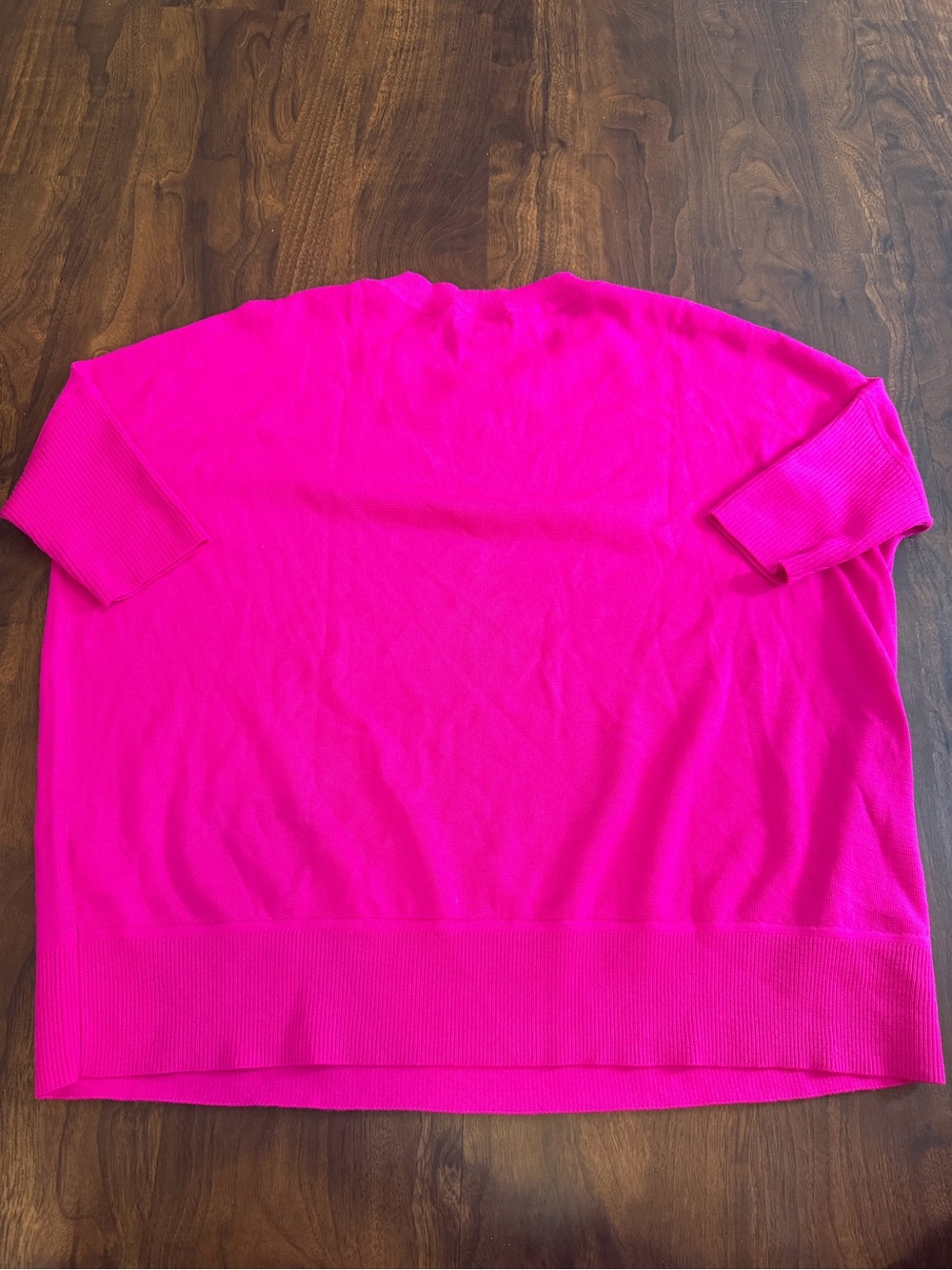 3/$30 ☀️ Anthropologie Rosie Neira Pink Loose Knit Wool Sweater Top